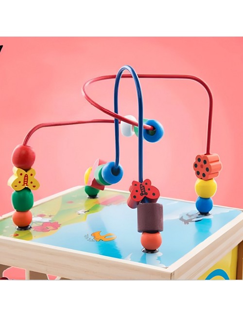 Cubo Didactico Encastre Apilable Juguete Enseña Niño Figura