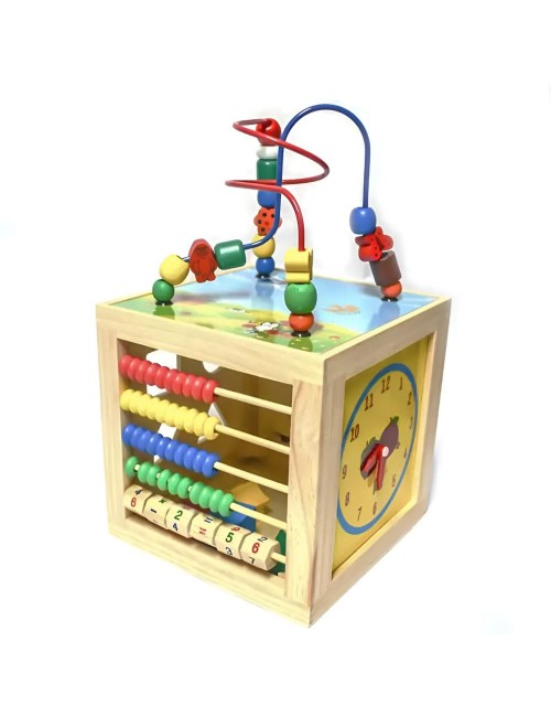 Cubo Didactico Encastre Apilable Juguete Enseña Niño Figura