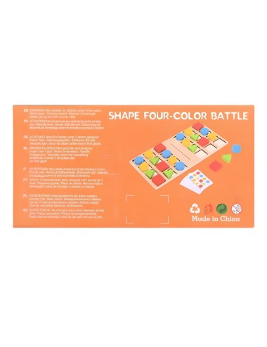Juego De Mesa Madera Cartas Aprendizaje Patrones Interactivo