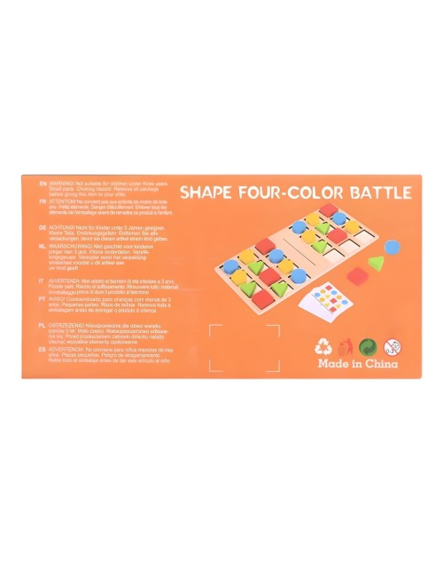 Juego De Mesa Madera Cartas Aprendizaje Patrones Interactivo