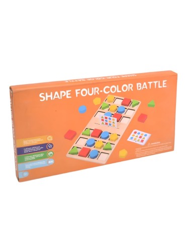 Juego De Mesa Madera Cartas Aprendizaje Patrones Interactivo
