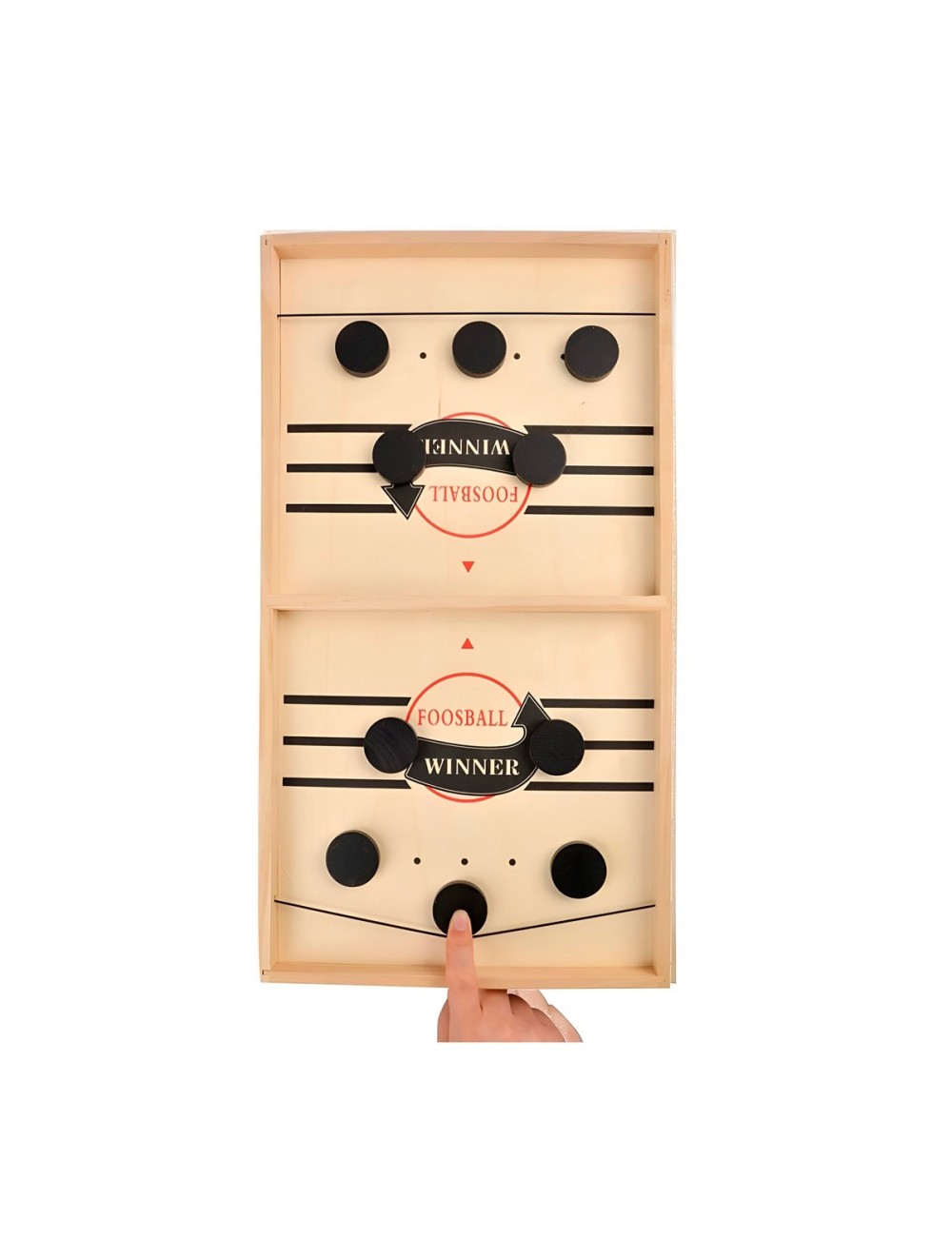 Juego De Mesa Madera Futbol Lanzador Agilidad Y Estrategia