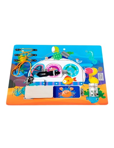 Juego De Mesa Montessori Aprendizaje Animales Marinos