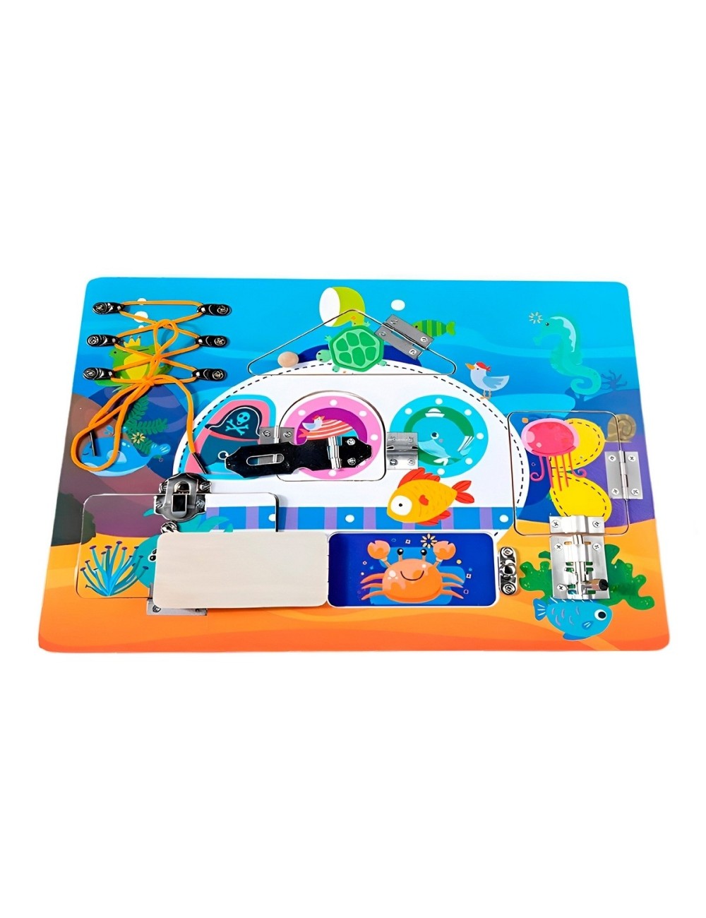 Juego De Mesa Montessori Aprendizaje Animales Marinos
