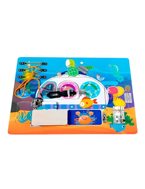 Juego De Mesa Montessori Aprendizaje Animales Marinos