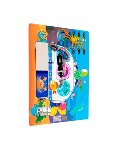 Juego De Mesa Montessori Aprendizaje Animales Marinos