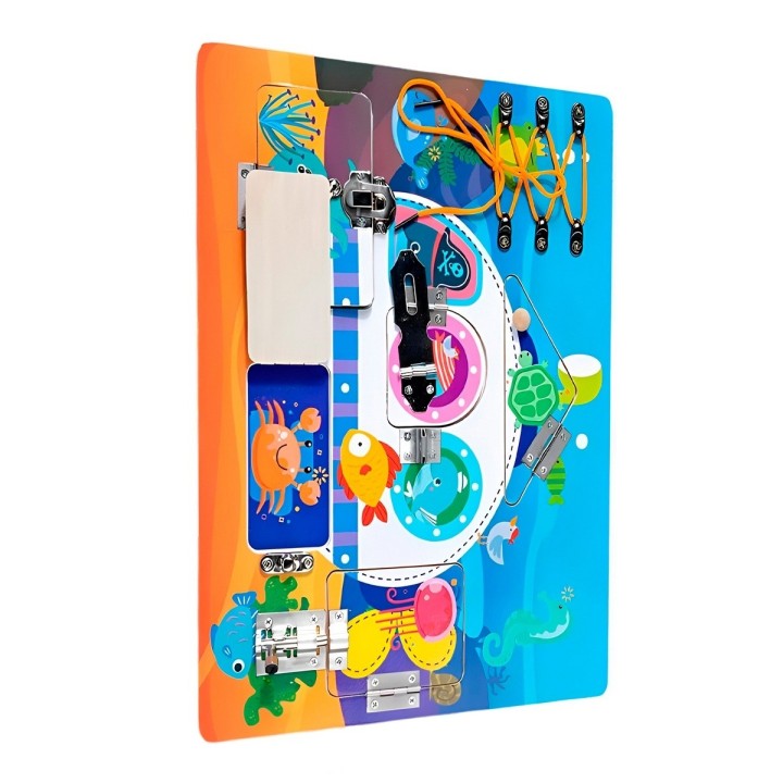 Juego De Mesa Montessori Aprendizaje Animales Marinos