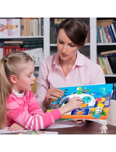 Juego De Mesa Montessori Aprendizaje Animales Marinos