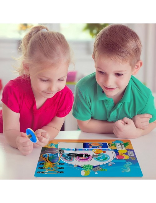 Juego De Mesa Montessori Aprendizaje Animales Marinos