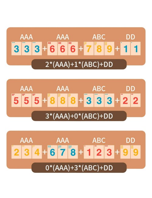 Juego Didactico Aprendizaje Numeros Fichas Cognitiva Niños