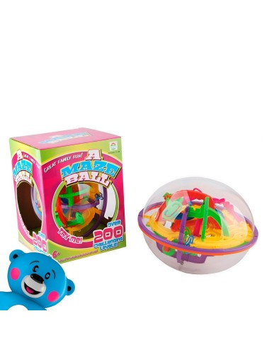 Juego Laberinto 3d Pelota Didactica Aprendizaje Juguete