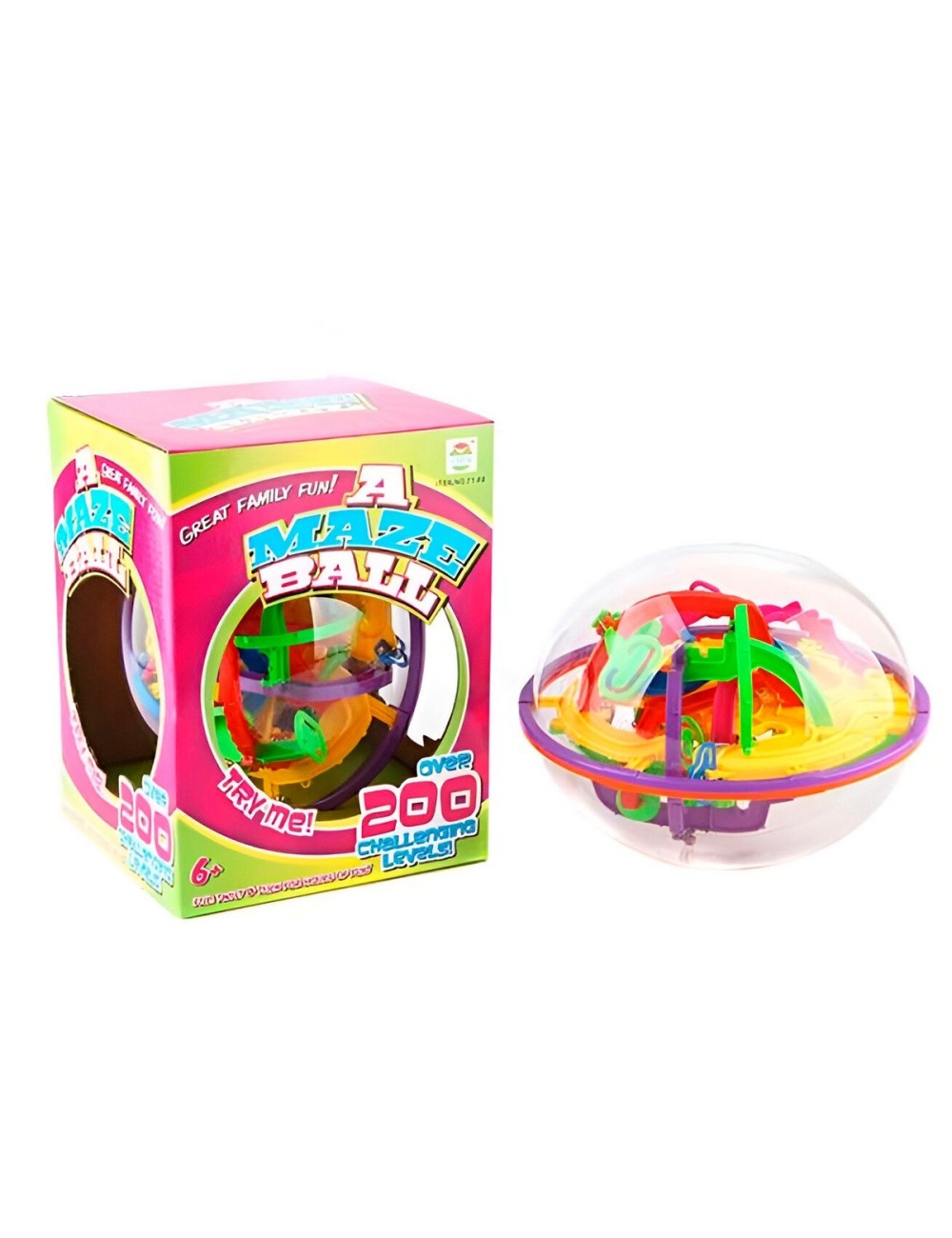 Juego Laberinto 3d Pelota Didactica Aprendizaje Juguete