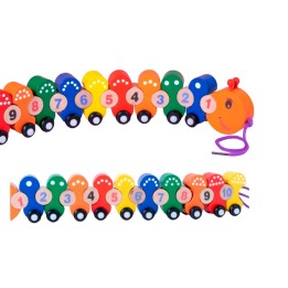 Tren De Madera Oruga Aprendizaje Habilidad Numeros Niños