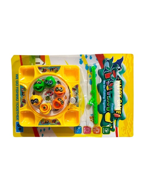 Juego De Pesca Iman Juguete Giratorio Infantil Cuadrado