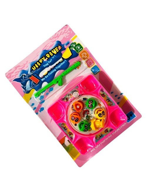 Juego De Pesca Iman Juguete Giratorio Infantil Cuadrado