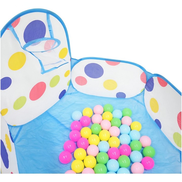 Piscina De Pelotas Interactiva Plegable Canasta Basketball