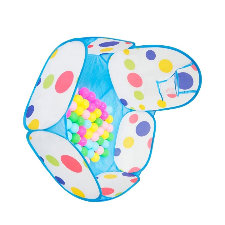 Piscina De Pelotas Interactiva Plegable Canasta Basketball