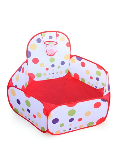 Piscina De Pelotas Interactiva Plegable Canasta Basketball