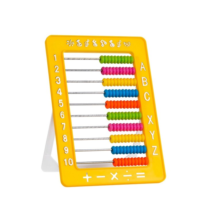 Abaco Multicolor Aprendizaje Letra Numeros Unisex
