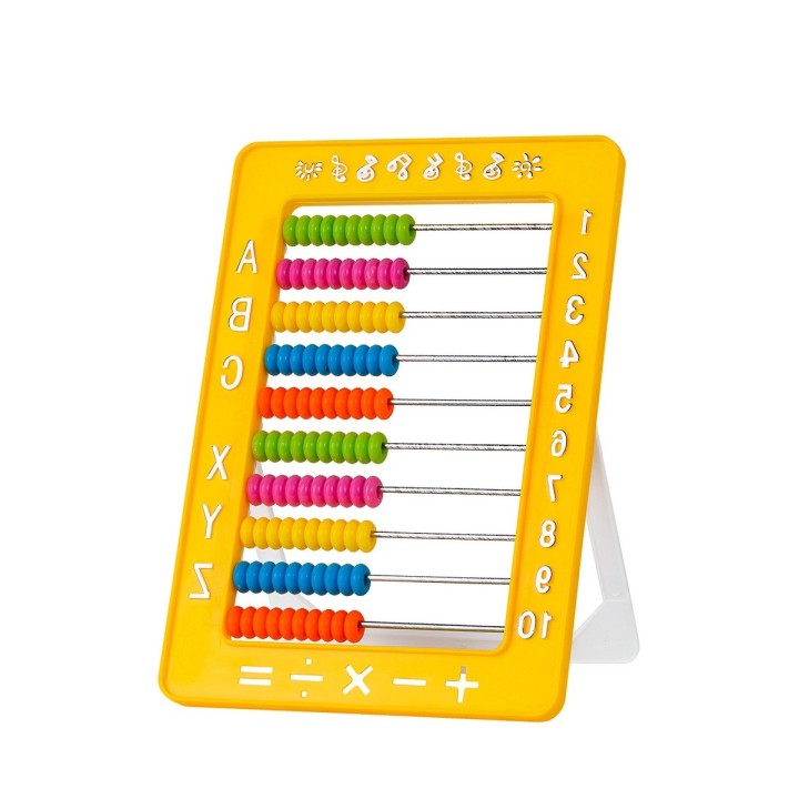 Abaco Multicolor Aprendizaje Letra Numeros Unisex