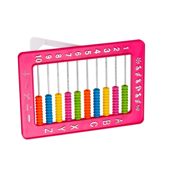 Abaco Multicolor Aprendizaje Letra Numeros Unisex