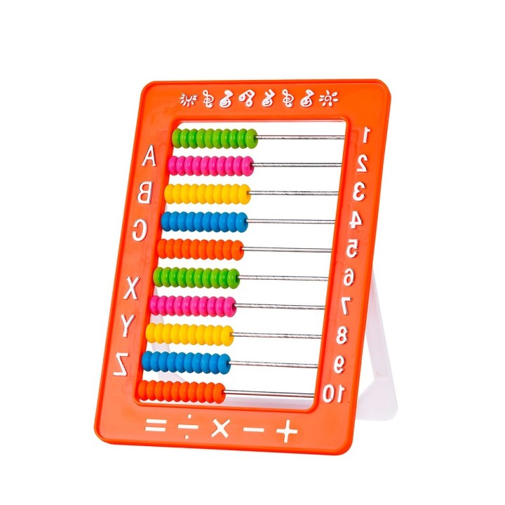 Abaco Multicolor Aprendizaje Letra Numeros Unisex