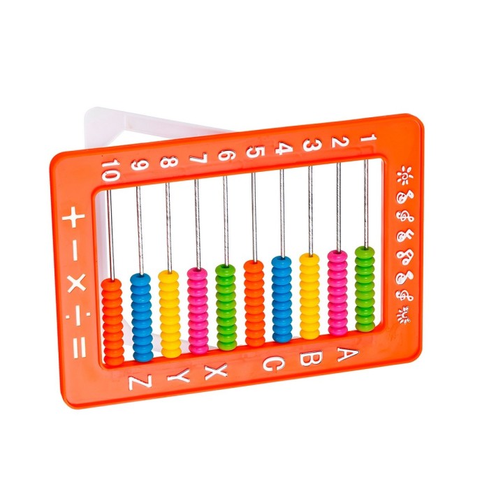 Abaco Multicolor Aprendizaje Letra Numeros Unisex