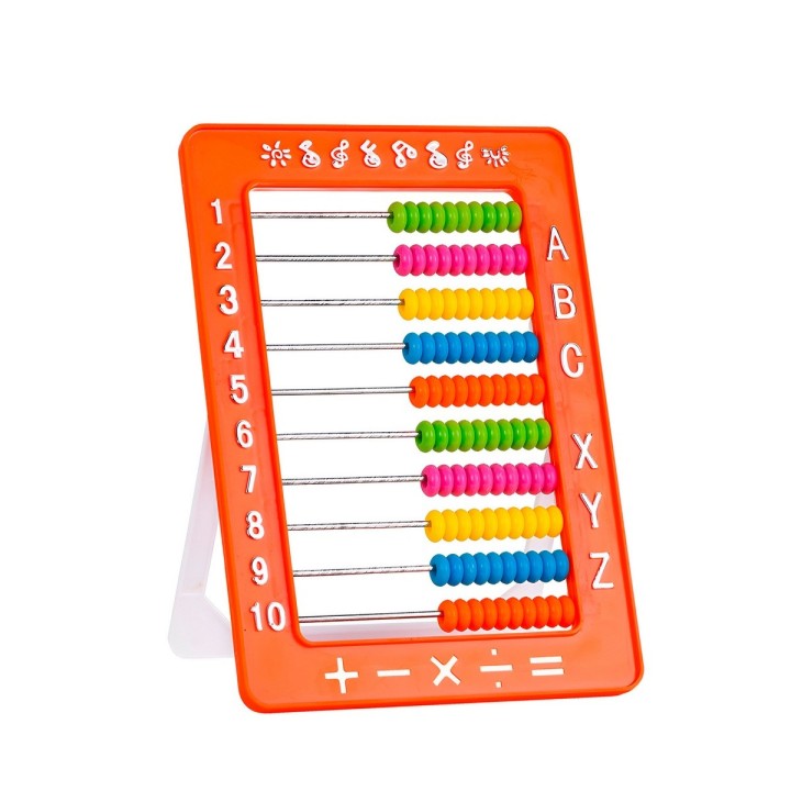 Abaco Multicolor Aprendizaje Letra Numeros Unisex