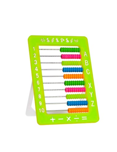 Abaco Multicolor Aprendizaje Letra Numeros Unisex
