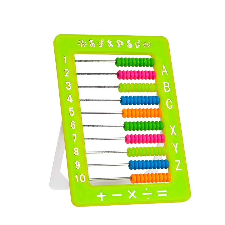 Abaco Multicolor Aprendizaje Letra Numeros Unisex