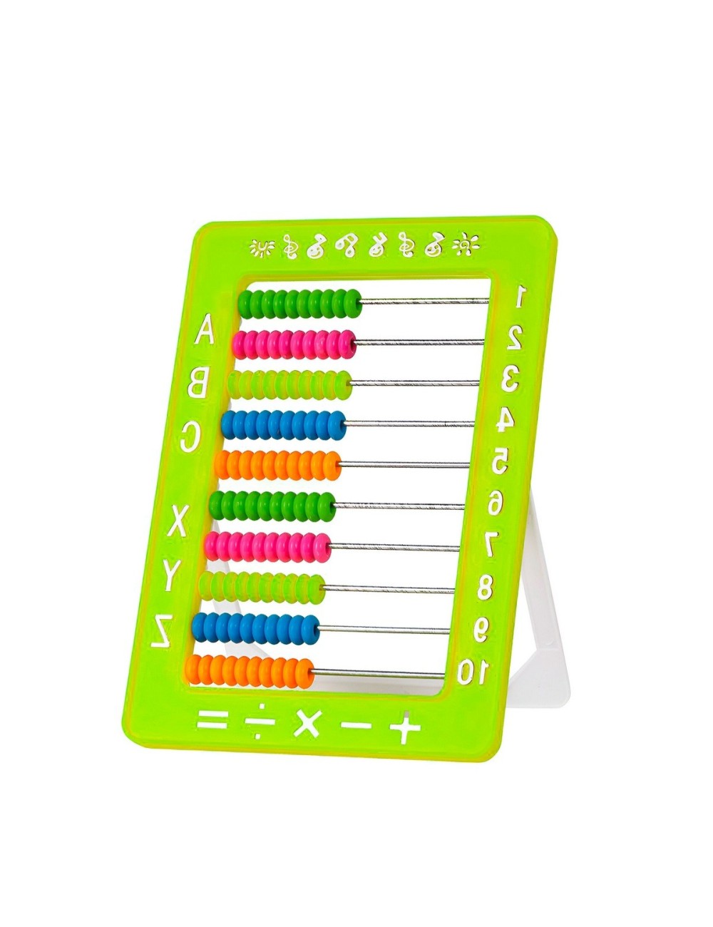 Abaco Multicolor Aprendizaje Letra Numeros Unisex