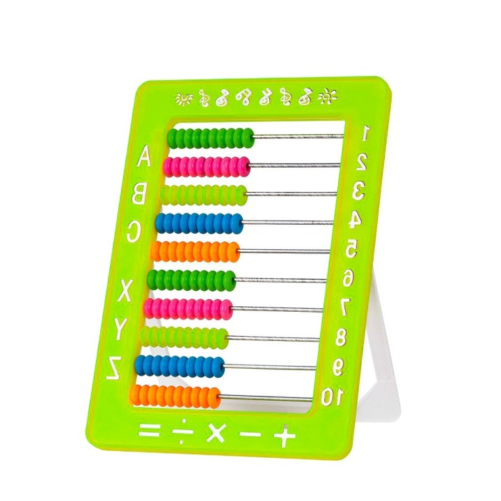 Abaco Multicolor Aprendizaje Letra Numeros Unisex