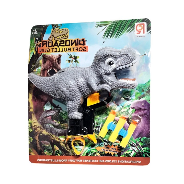 Pistola Tiranosaurio Rex Dardos Juguete Interactivo Niños