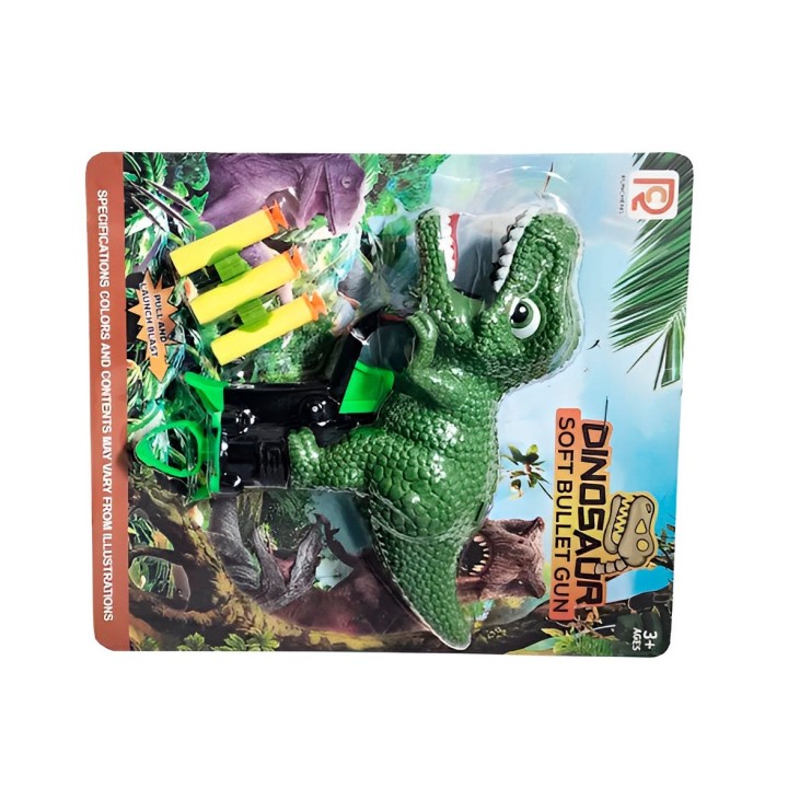 Pistola Tiranosaurio Rex Dardos Juguete Interactivo Niños