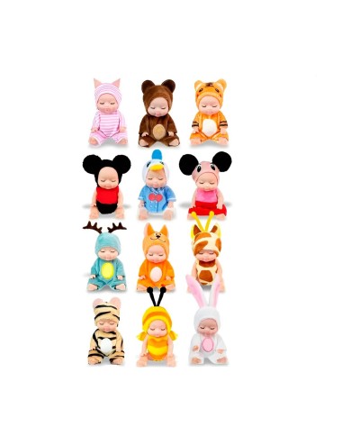 Coleccion De Muñecos Con Pijamas Juguete Niñas X 12 Unidades