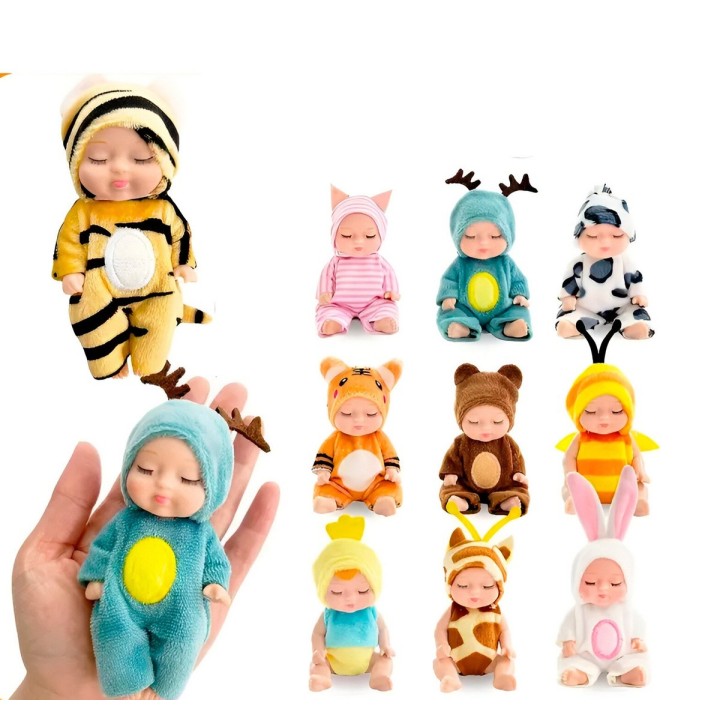 Coleccion De Muñecos Con Pijamas Juguete Niñas X 12 Unidades
