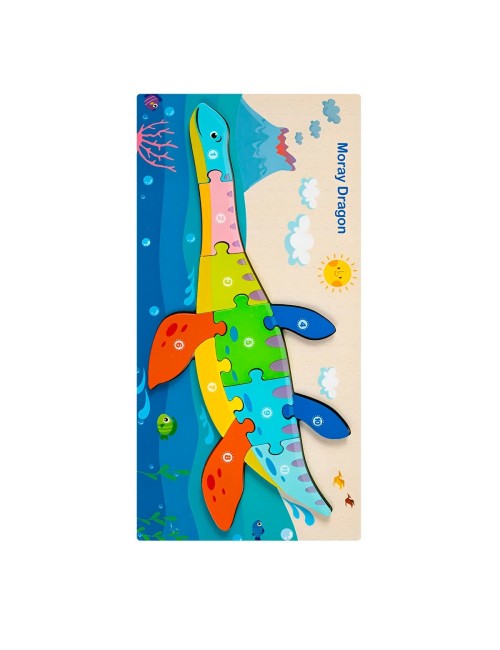 Rompecabeza Enumerado Didactico Tematico Aprendizaje Niños