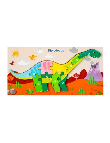 Rompecabeza Enumerado Didactico Tematico Aprendizaje Niños