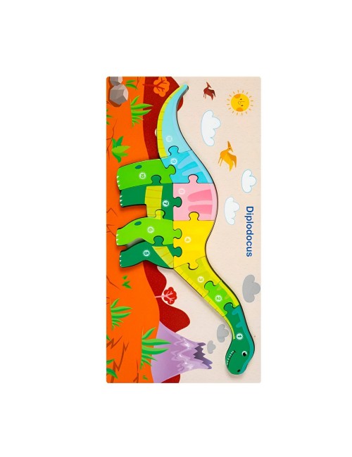 Rompecabeza Enumerado Didactico Tematico Aprendizaje Niños