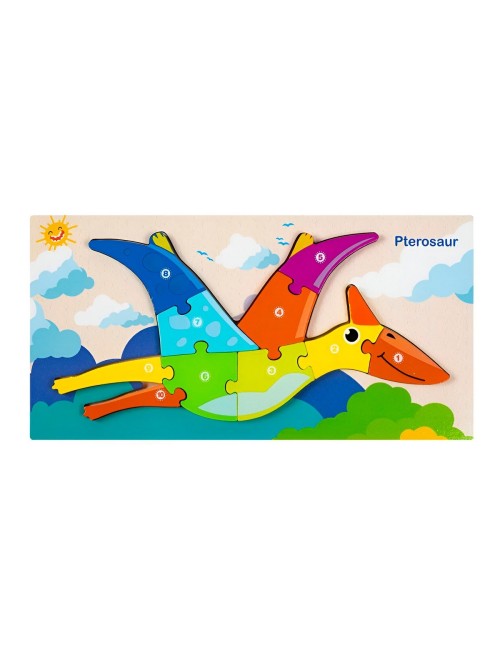 Rompecabeza Enumerado Didactico Tematico Aprendizaje Niños