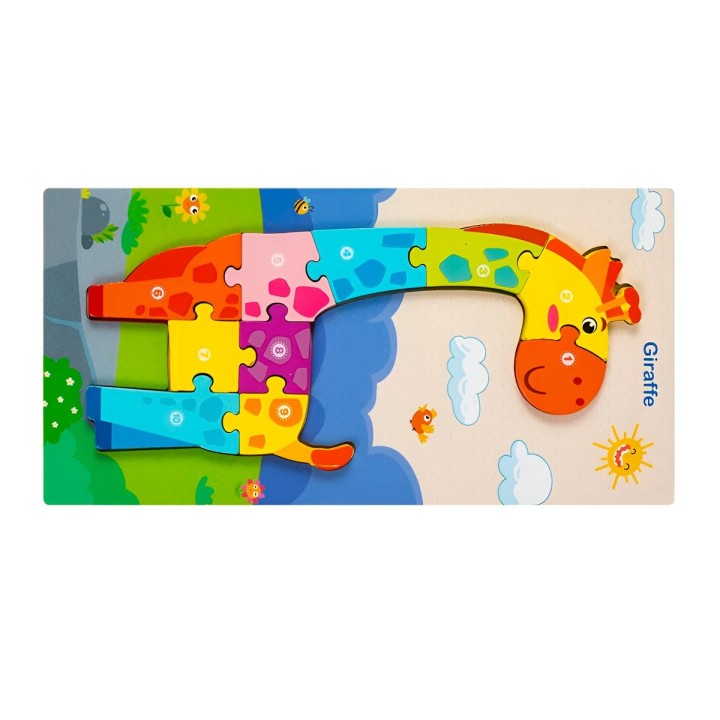 Rompecabeza Enumerado Didactico Tematico Aprendizaje Niños