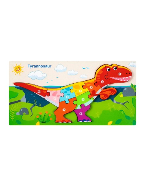 Rompecabeza Enumerado Didactico Tematico Aprendizaje Niños