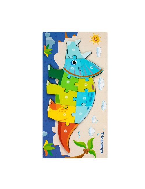 Rompecabeza Enumerado Didactico Tematico Aprendizaje Niños