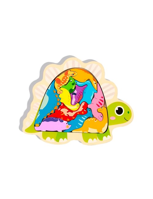 Juego De Mesa Rompecabeza Animales Didactico Aprendizaje