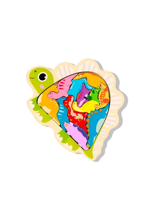 Juego De Mesa Rompecabeza Animales Didactico Aprendizaje