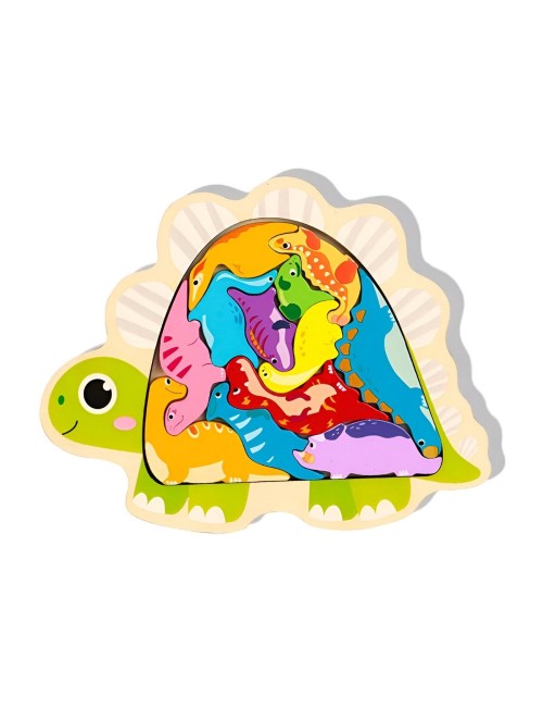 Juego De Mesa Rompecabeza Animales Didactico Aprendizaje