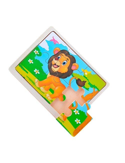 Rompecabeza Didactico Animal Del Safari Aprendizaje Niños