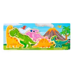 Rompecabezas Combo De Figuras Multicolor Didactico Niños