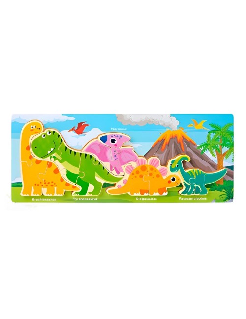 Rompecabezas Combo De Figuras Multicolor Didactico Niños