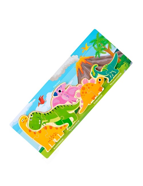 Rompecabezas Combo De Figuras Multicolor Didactico Niños